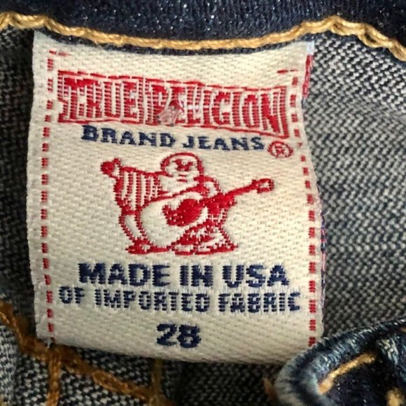 True Religion Gina Mini Bootcut Jeans - Medium Wash - 28 - Picture 8 of 12